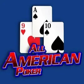 Official Table Games logo: All American Poker by RTG (Reel Time Gaming) at AllySpin Casino