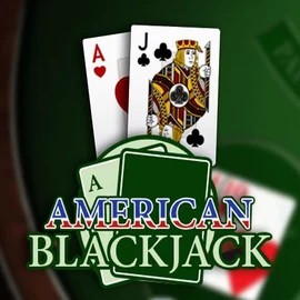 American Blackjack logo – Table Games by Habanero at AllySpin Casino