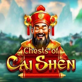 Slots logo of Chests of Cai Shen from Pragmatic Play at AllySpin Casino