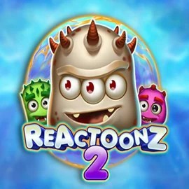 Reactoonz 2 casino game by Play'n GO – featured logo at AllySpin Casino