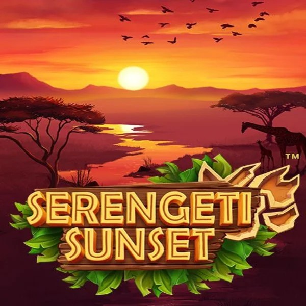Serengeti Sunset by Skywind Group, showcased at allyspins.net.pl – game logo