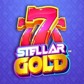 Slots logo of Stellar Gold from Snowborn Games at AllySpin Casino